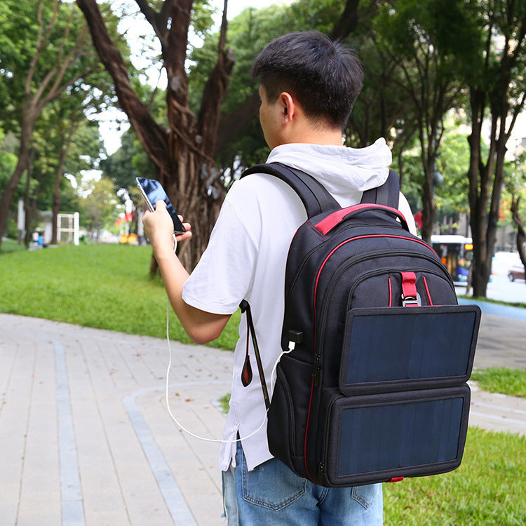 14W Solar Backpack: Eco-Friendly Power on the Go
