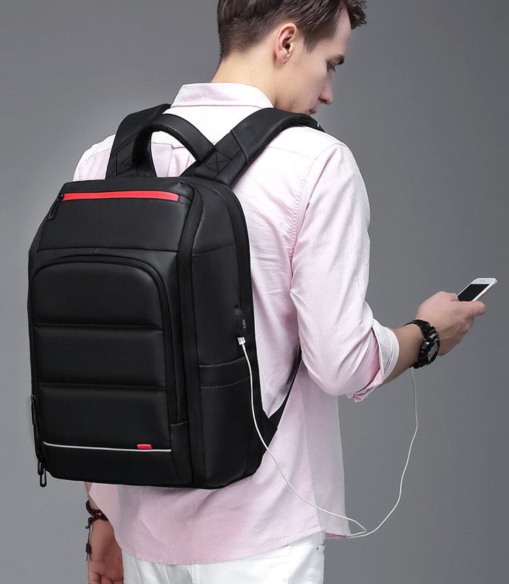 Waterproof Multifunctional Laptop Backpack with External USB Charge Port