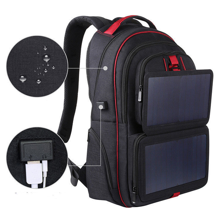 14W Solar Backpack: Eco-Friendly Power on the Go